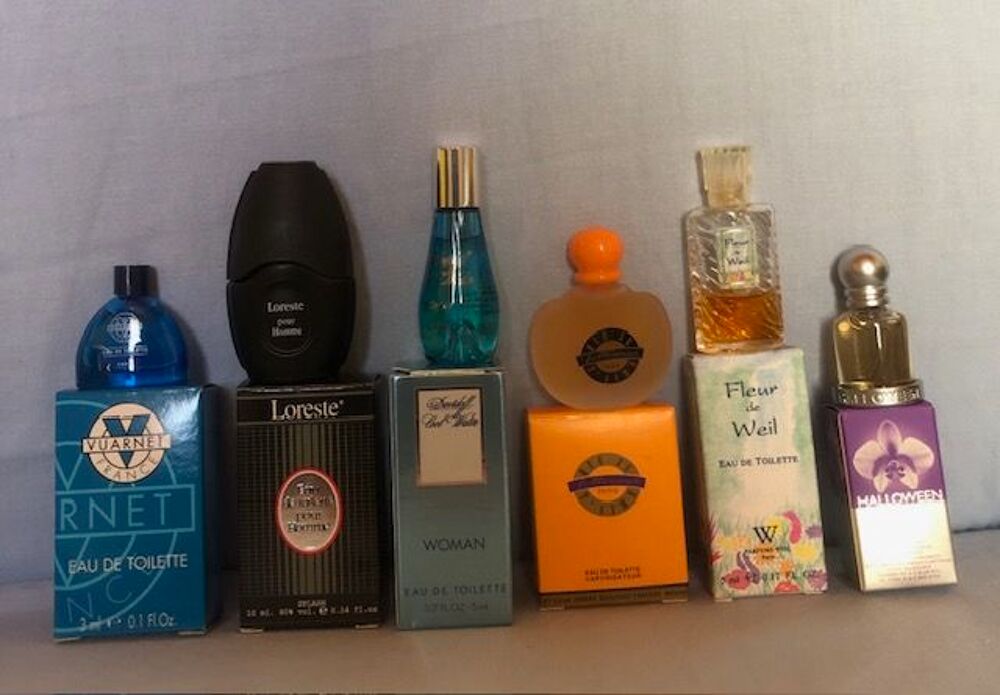 Collection de Miniatures de parfums - ann&eacute;es 70-90 