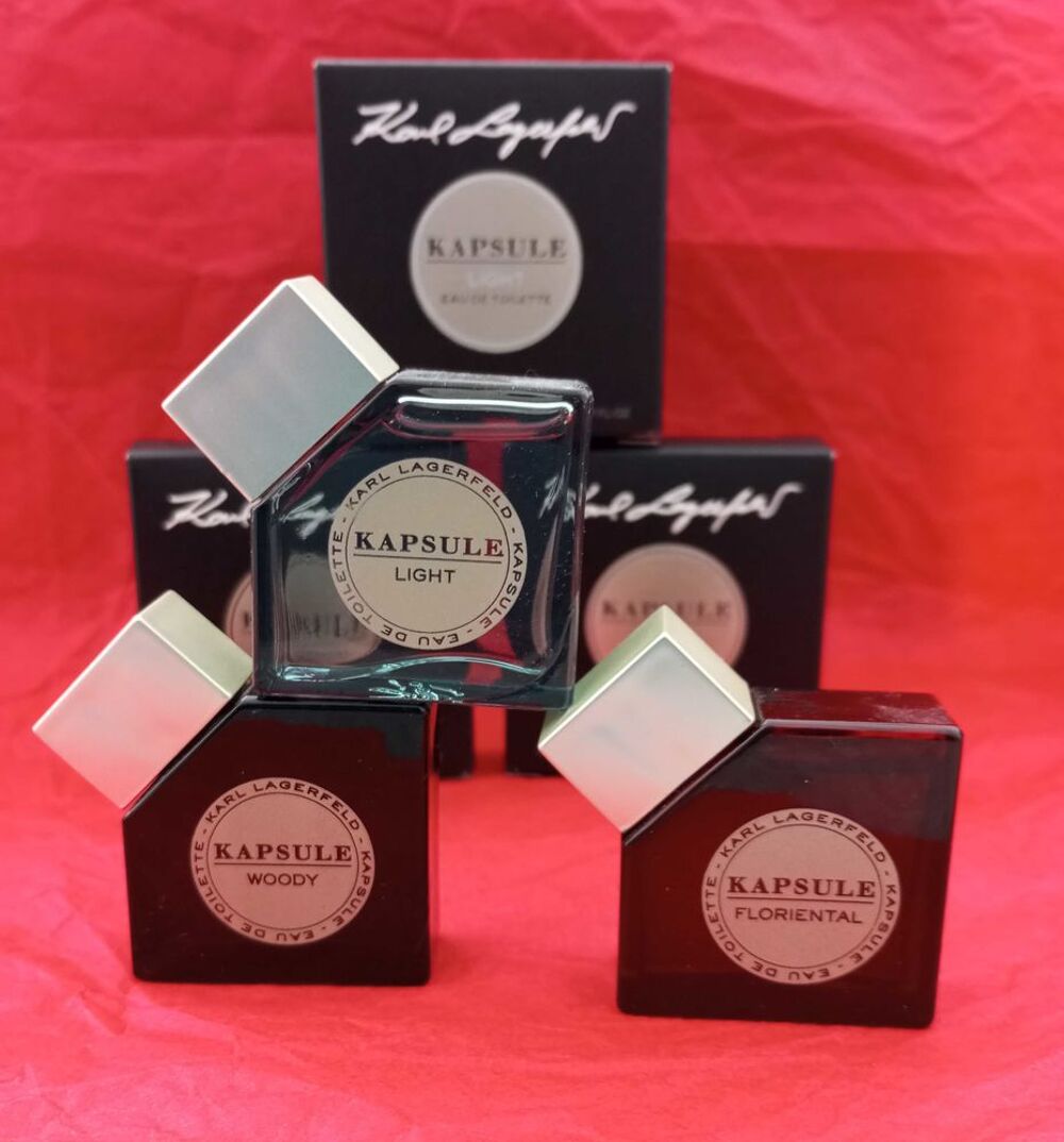 miniatures de parfum de collection Karl Lagerfeld 