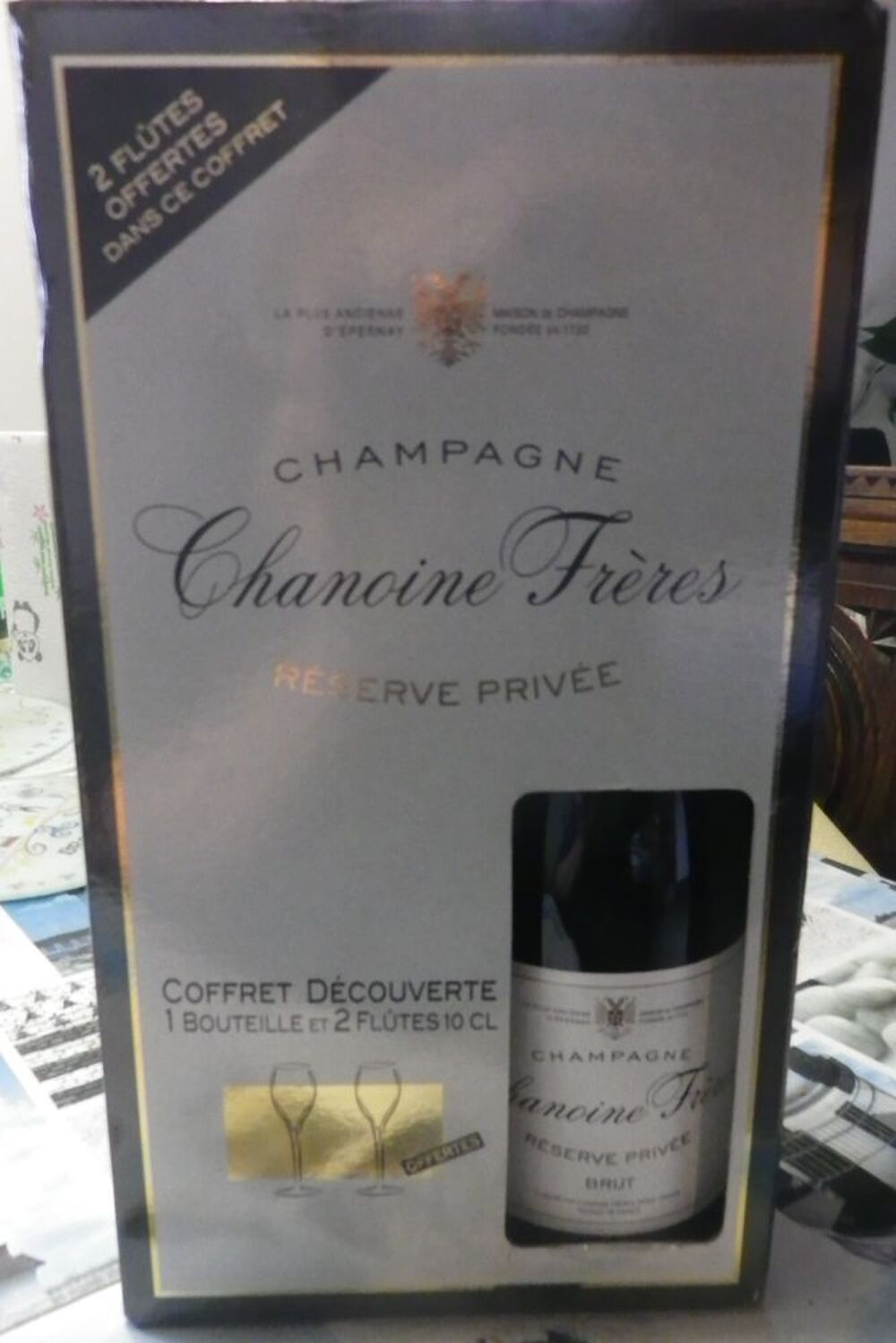 COFFRET DECOUVERTE CHAMPAGNE CHANOINE FRER Cuisine