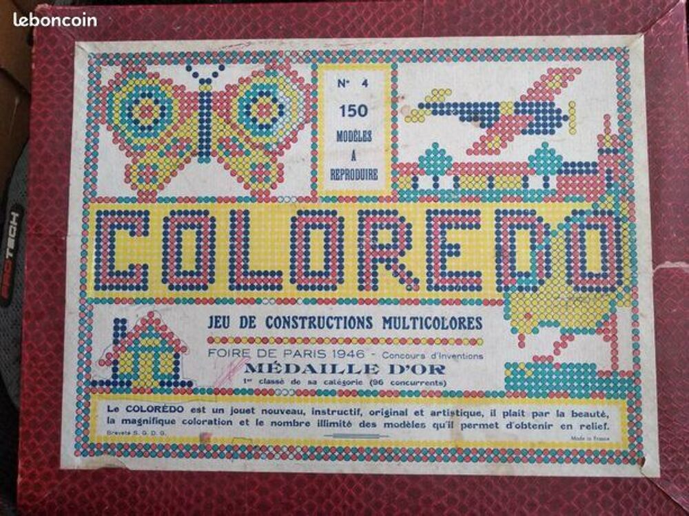 Jeu Construction multicolores COLOREDO Jeux / jouets