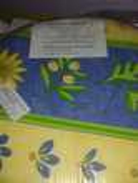 8 coussins ronds neufs coton double face Jardin