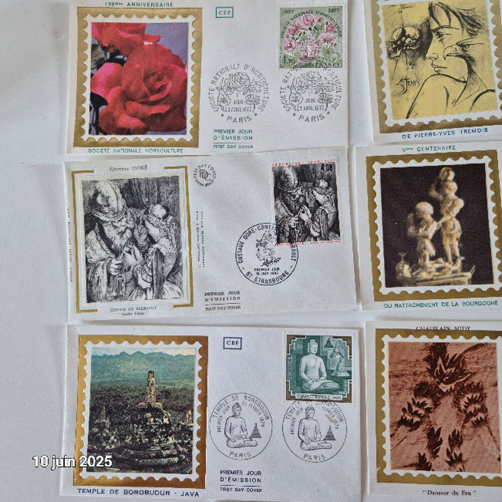 Enveloppes premier jour d'&eacute;mission / first day cover, Chapel 