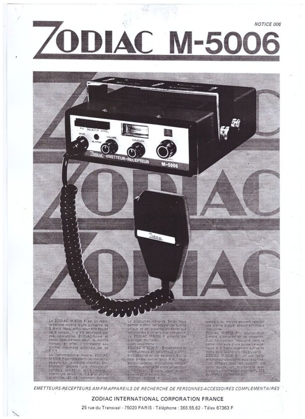 . Scanner Radio Audio et hifi