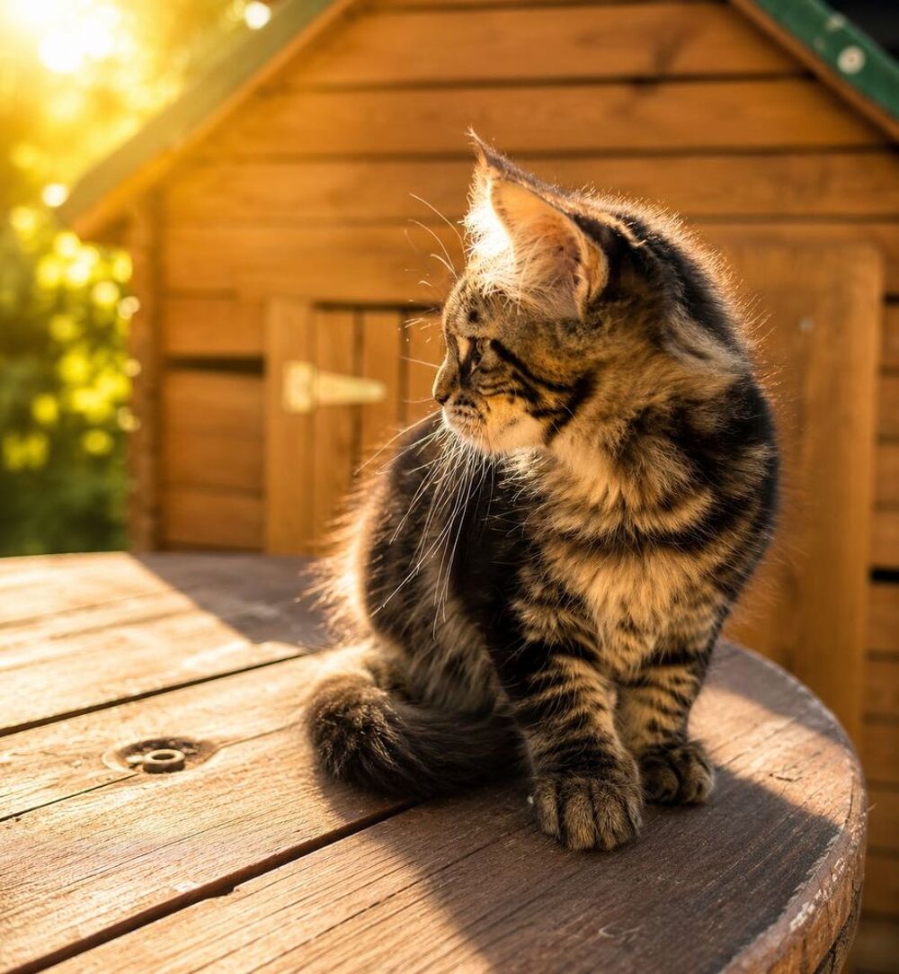  Chaton femelle Maine Coon LOOF 