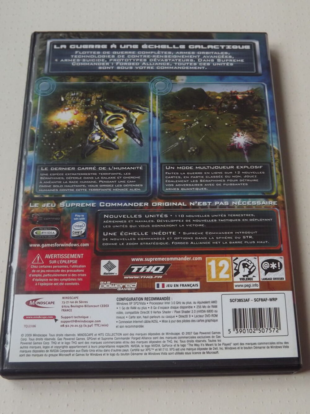 Jeu PC Supreme Commander sans notice Consoles et jeux vidéos