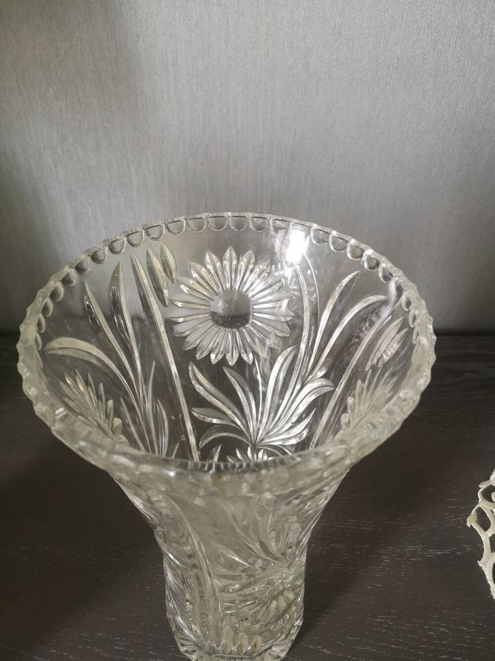 Vase cristal Décoration