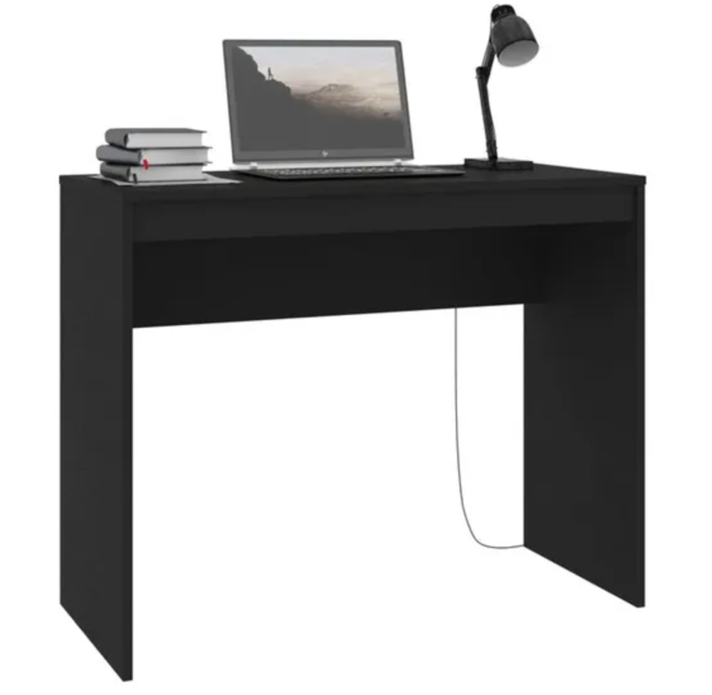 - Bureau Noir 90x40x72 cm Meubles