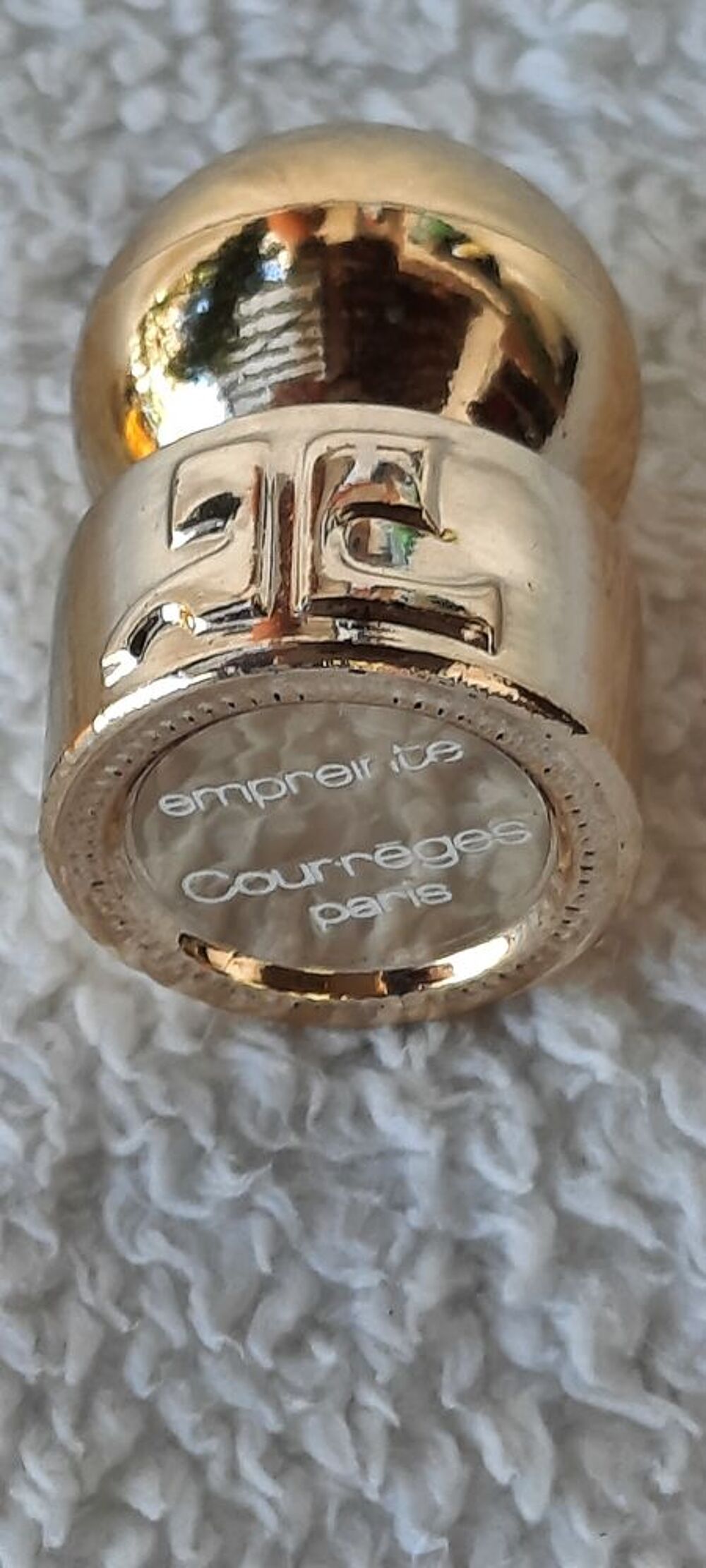 4 miniatures parfum de collection originales courrege 