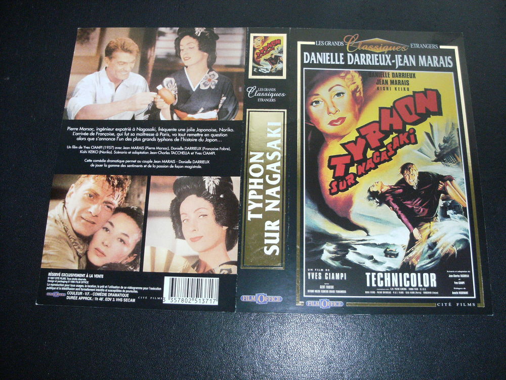 Film : " Typhon sur Nagasaki " DVD et blu-ray