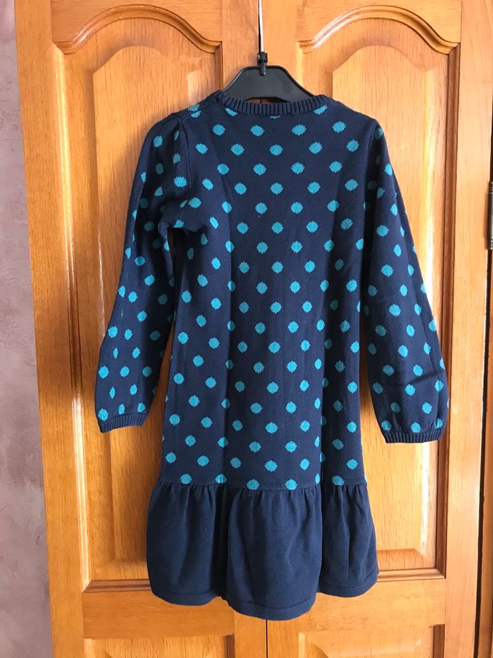 Robe enfant fille " Lupilu " couleur bleu marine / Vêtements enfants
