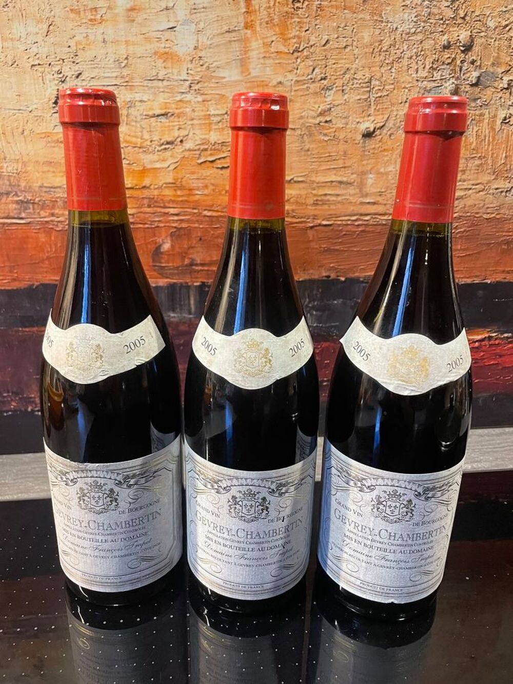 1 Bt GEVREY CHAMBERTIN 2005 Domaine Fran&ccedil;ois TRAPET Bourgogn Cuisine