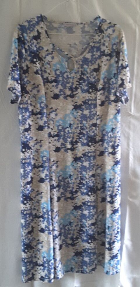 Robe imprim�e � manches courtes- Charmance - Taille 50 15 Limoges (87)