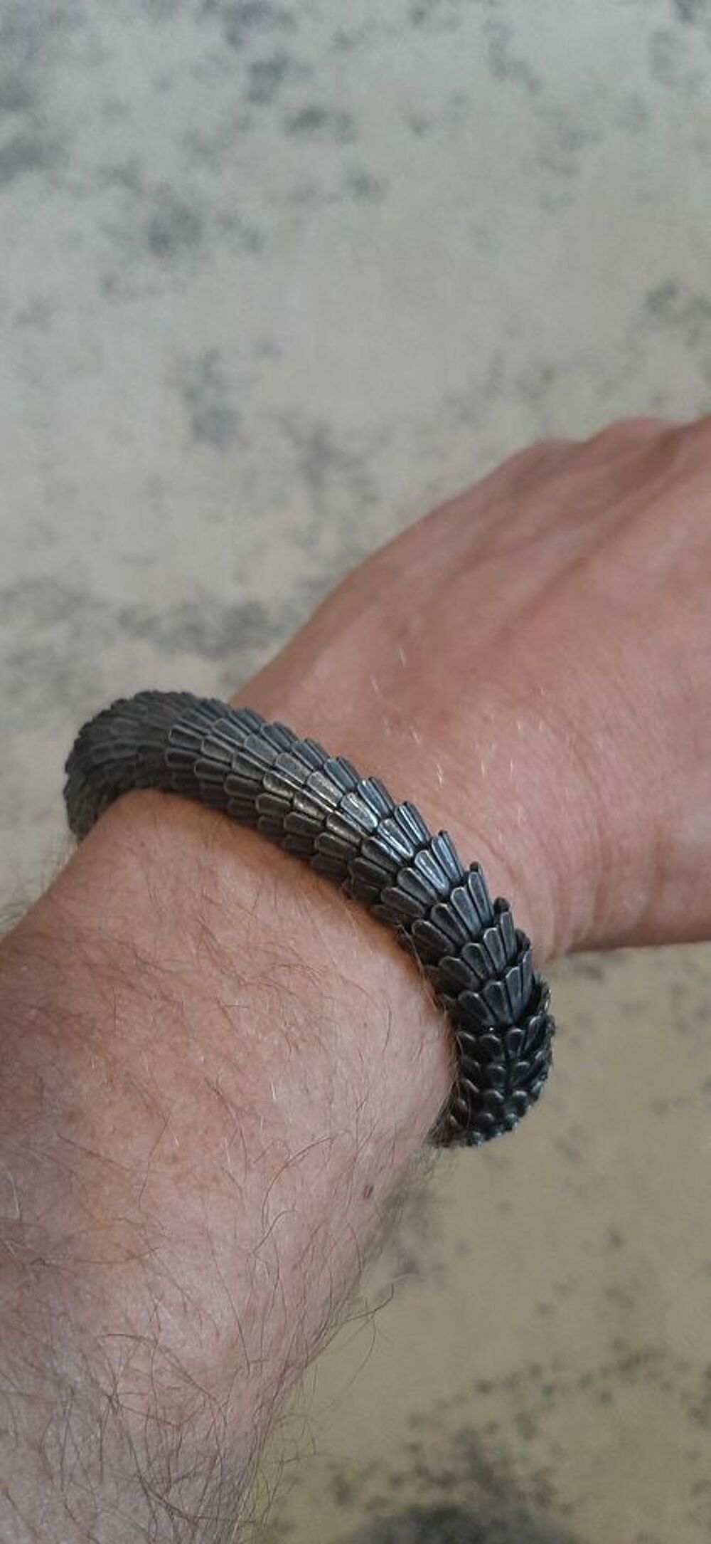 bracelet viking dragon noir Bijoux et montres