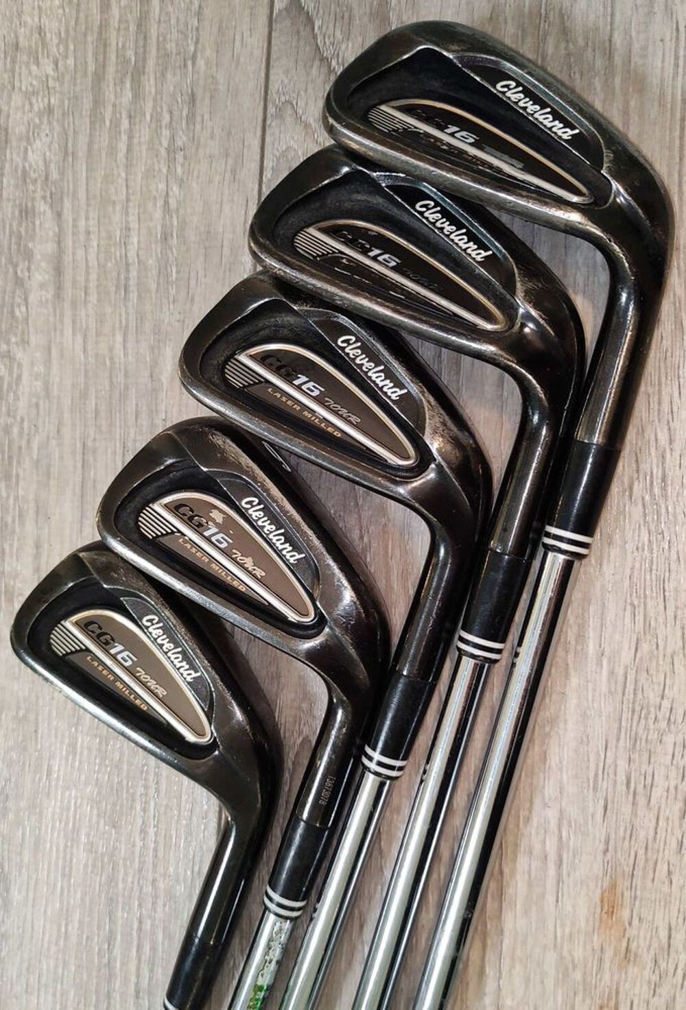 Demi-S&eacute;rie de Fers de Golf Cleveland CG16 Tour Black Pearl Sports