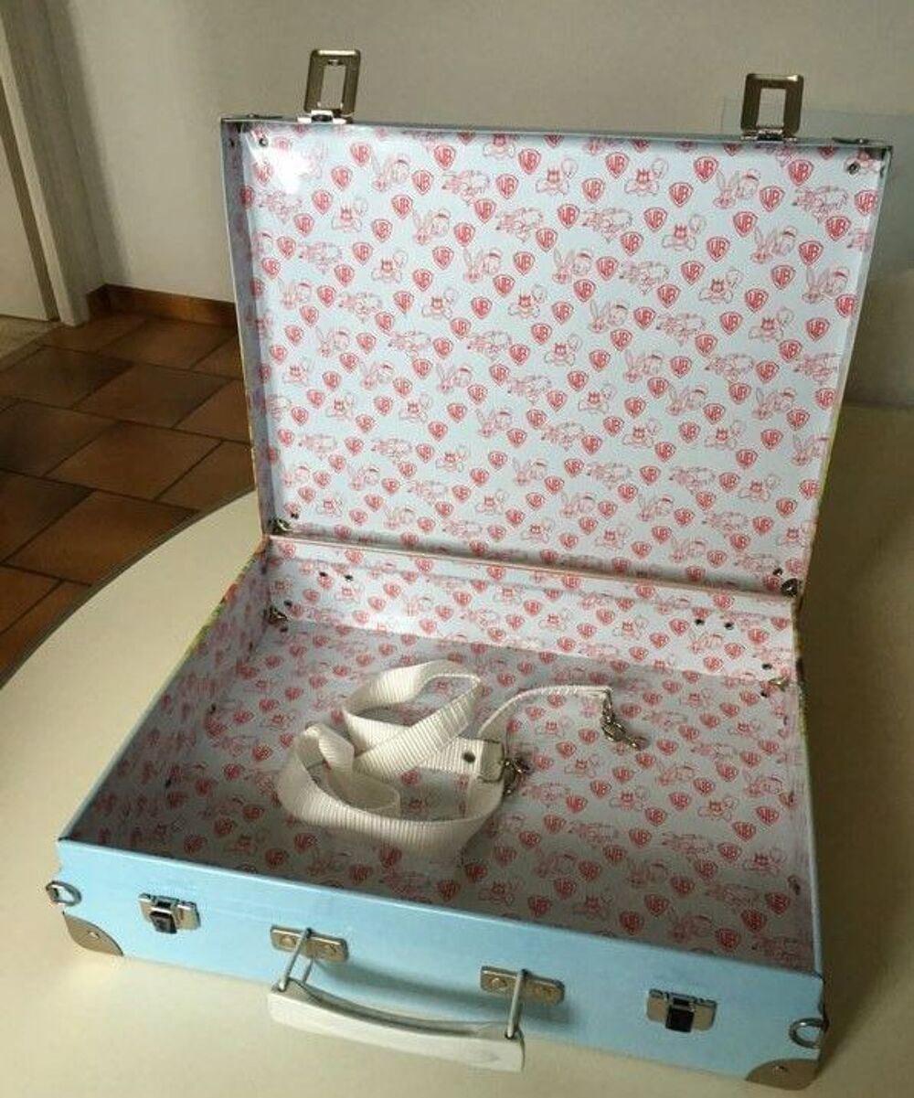 petite VALISE MALLETTE en m&eacute;tal dessin BUG'S BUNNY WB neuve Jeux / jouets