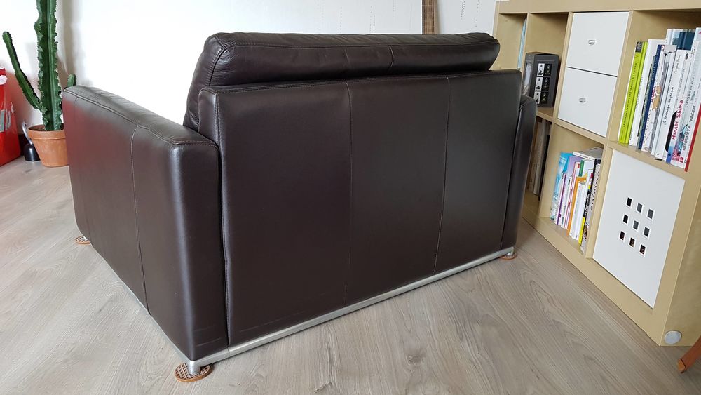 FAUTEUIL CUIR EXTRA LARGE Meubles