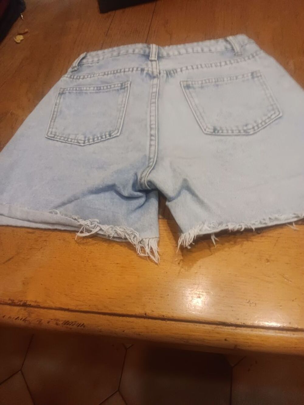 short en jean Vêtements