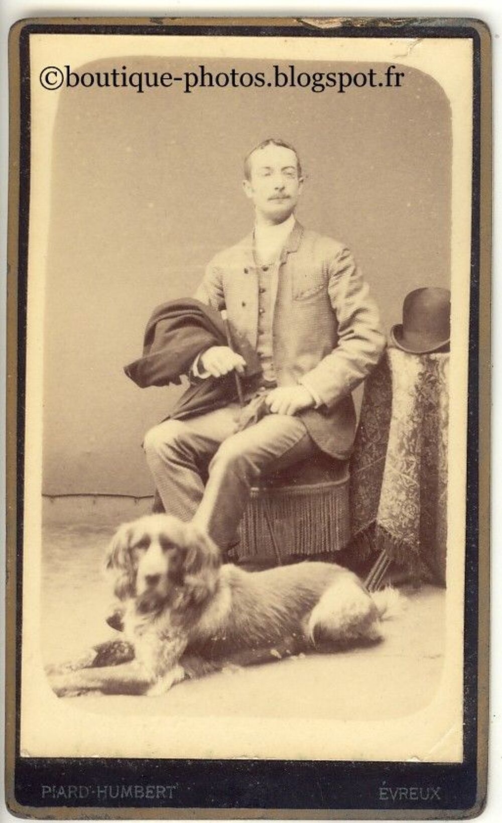 Photographies Anciennes Format CDV Personnages XIXe 