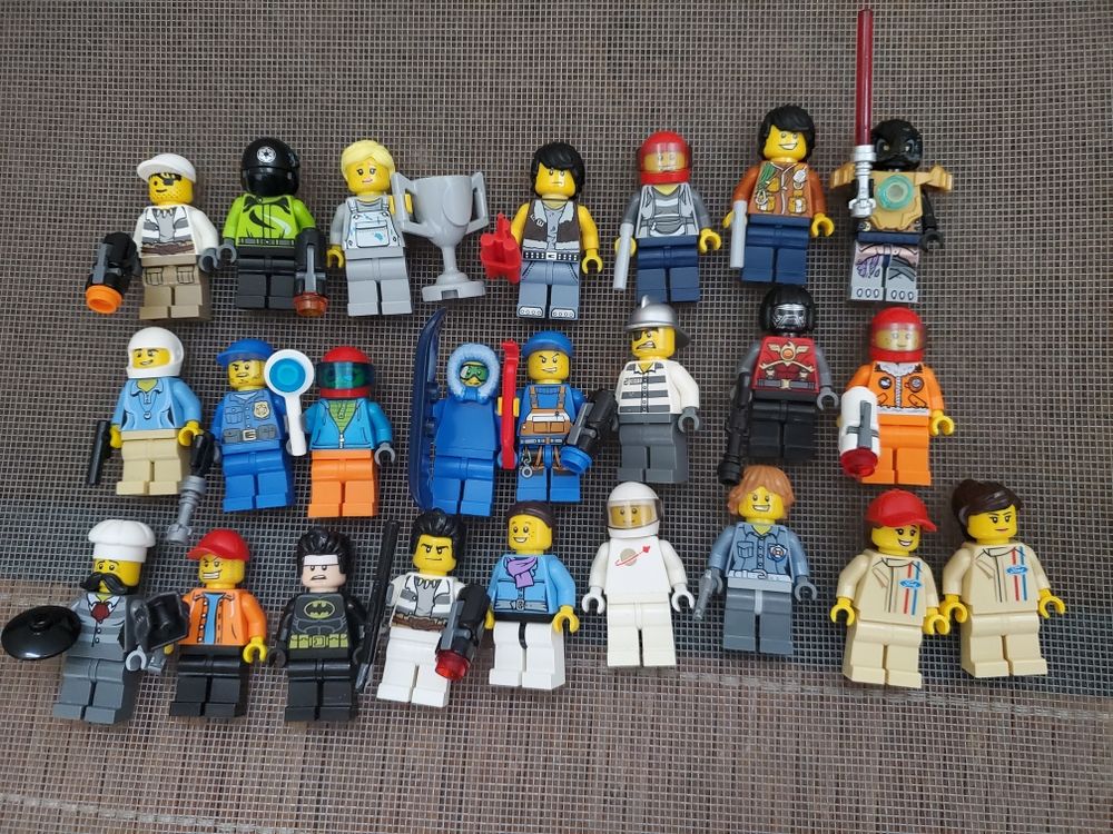 Divers univers Lego figurines 