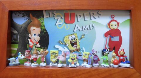 Lot de 12 F�ves Les Z'upers Amis 16 Villejuif (94)