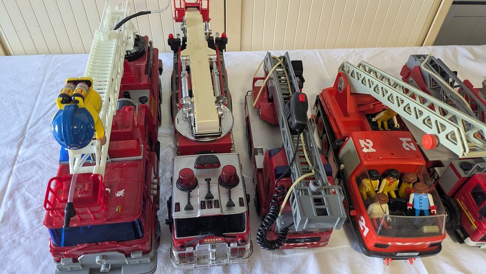 camion de pompiers 