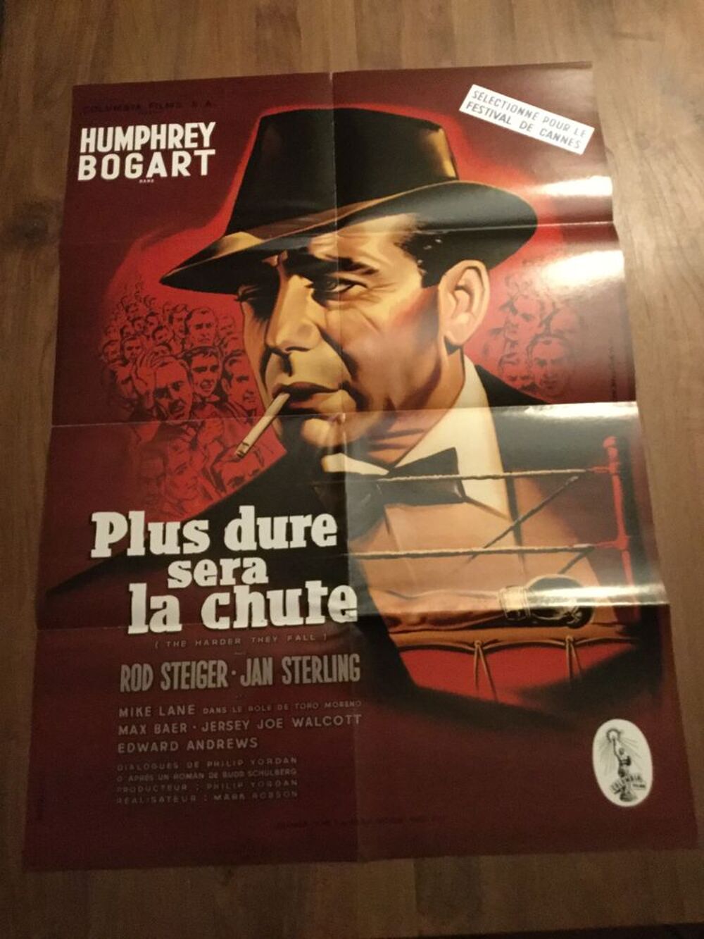 Affiche des films "Sudden impact" et "Plus dure sera la chut 