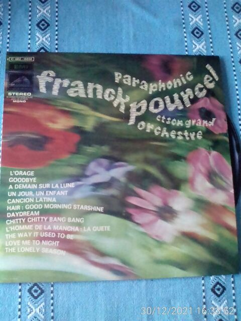 Vinyle 33T PARAPHONIC-FRANCK POURCEL 15 Cachan (94)