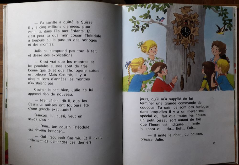 Vintage BD : CASIMIR horloger : 1979 Livres et BD