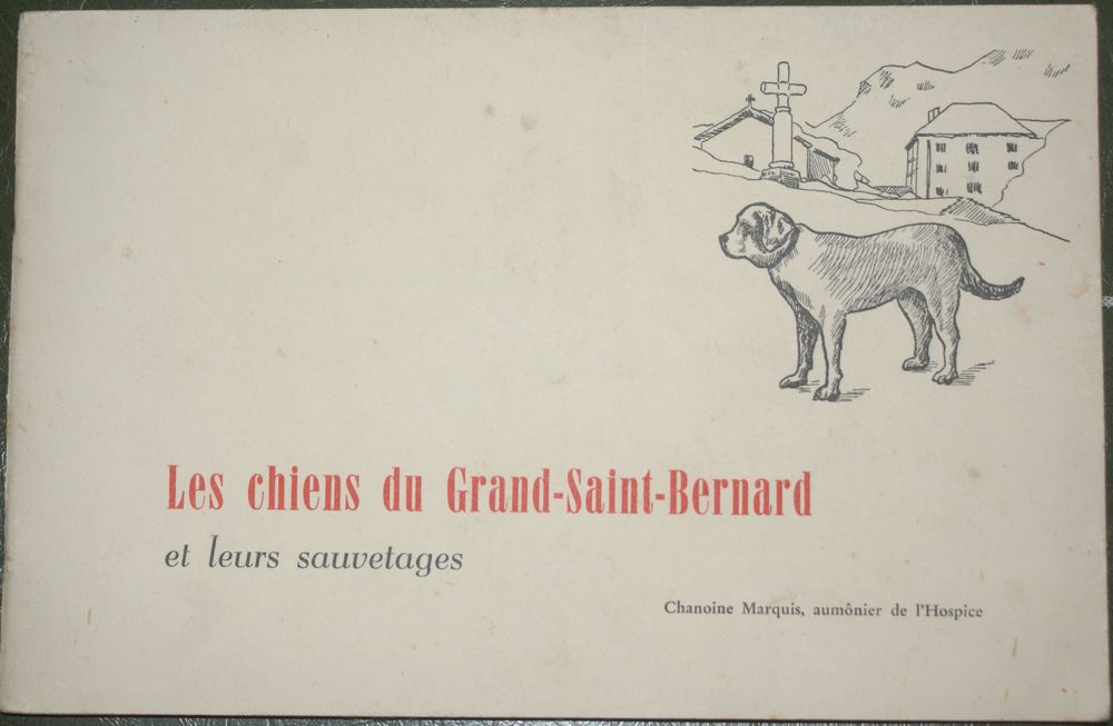 Les chiens du Grand-Saint-Bernard Livres et BD