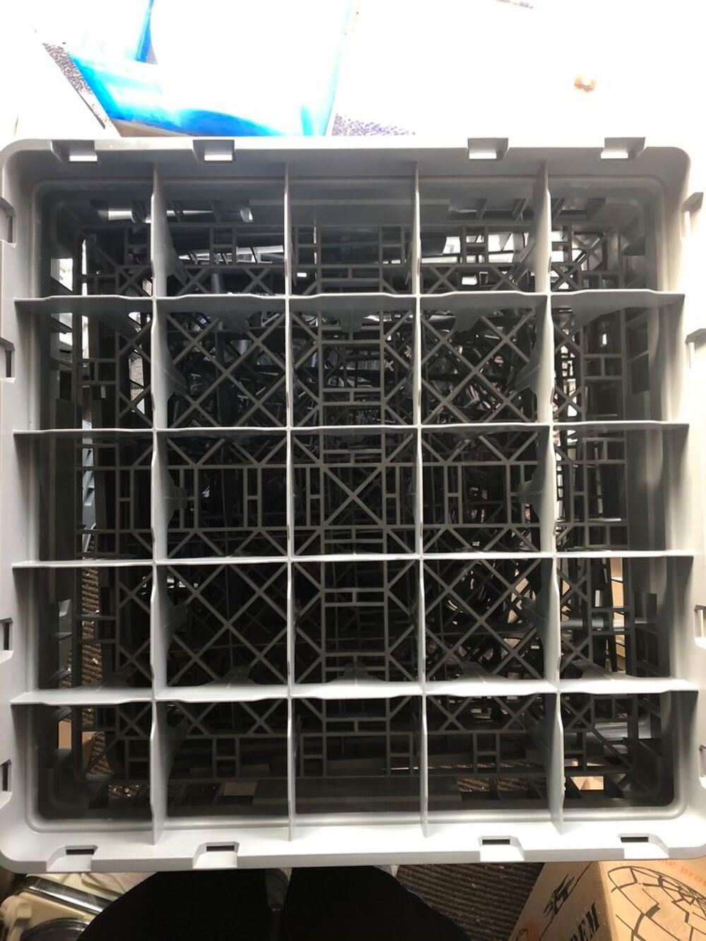 rack ou casier &agrave; verres 5x5 Electroménager