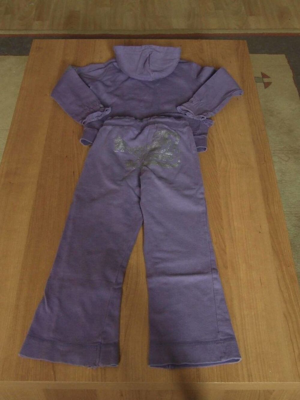 Ensemble veste &agrave; capuche et pantalon, Violet, 6&nbsp;ans (114&nbsp;cm) Vtements enfants