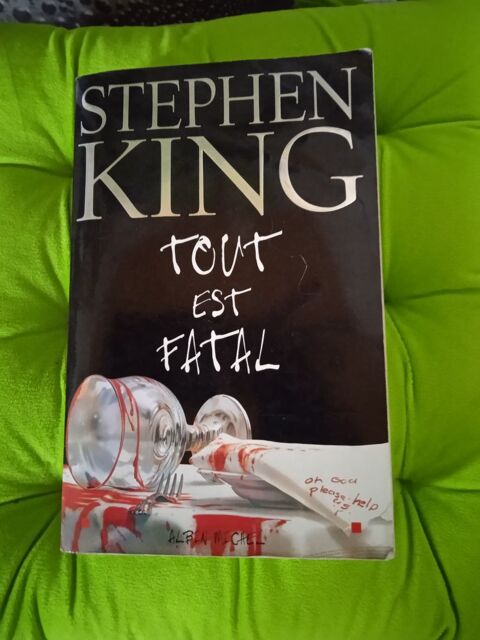 Livre Stephen King
Tout est fatal
2003
Excellent etat
Da 8 Talange (57)