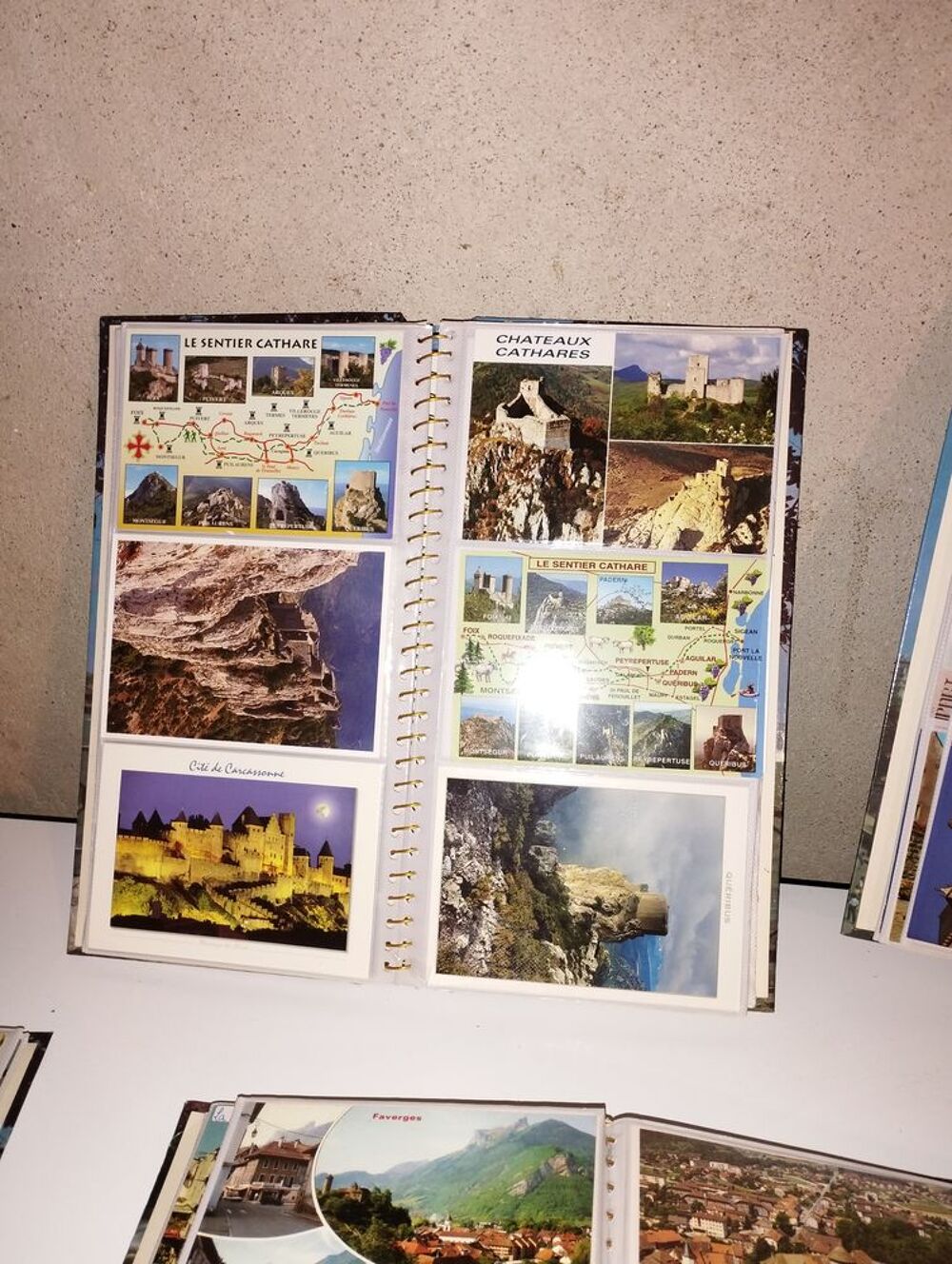 album de cartes postales Photos/Video/TV