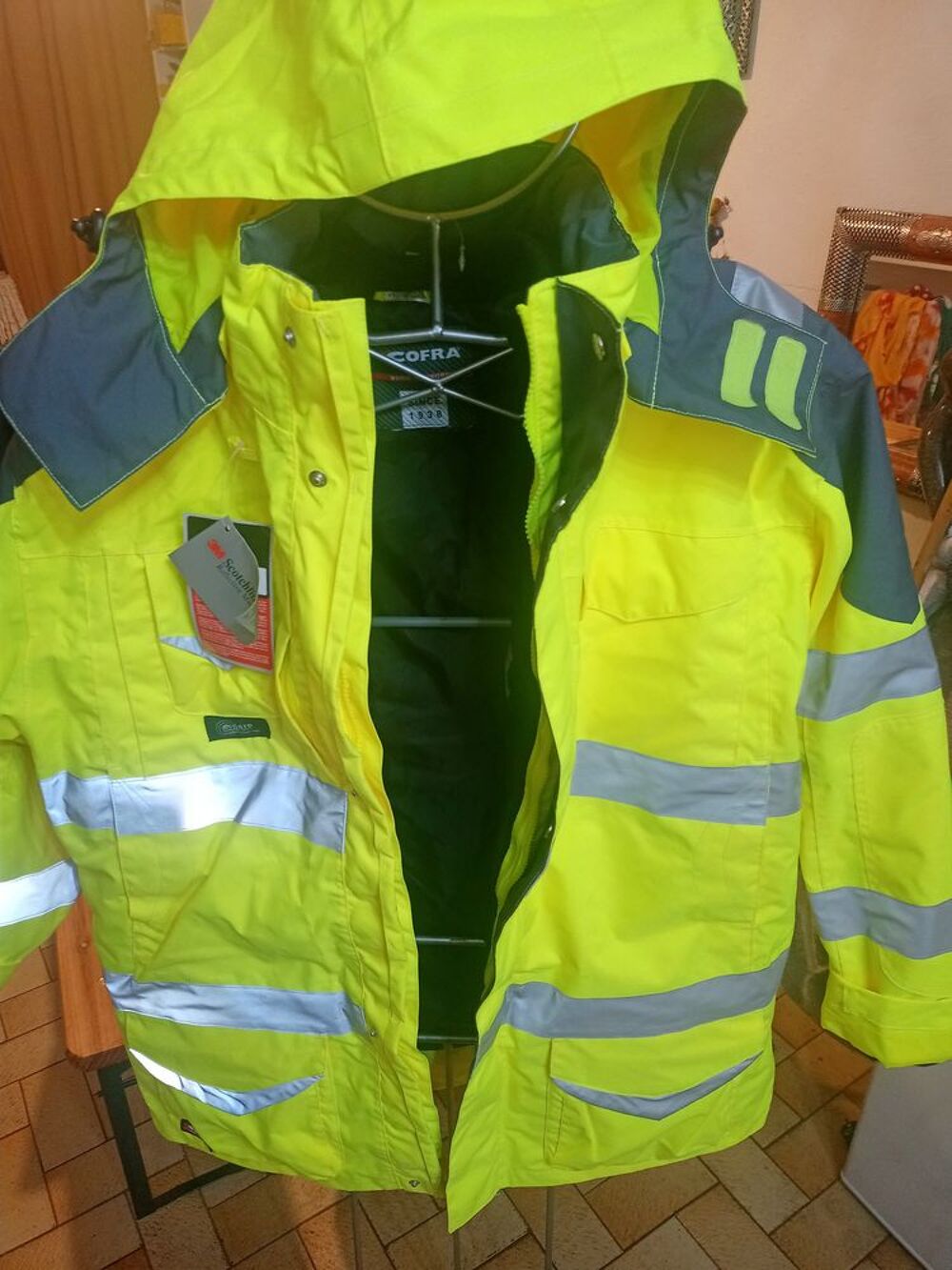 Veste homme reflechissante Vêtements