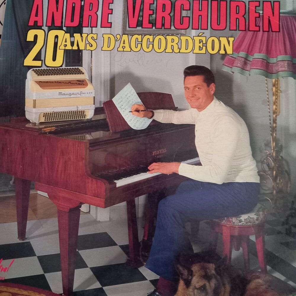 ANDRE VERCHUREB / 10 X DISQUES VYNIL 33 TOURS CD et vinyles