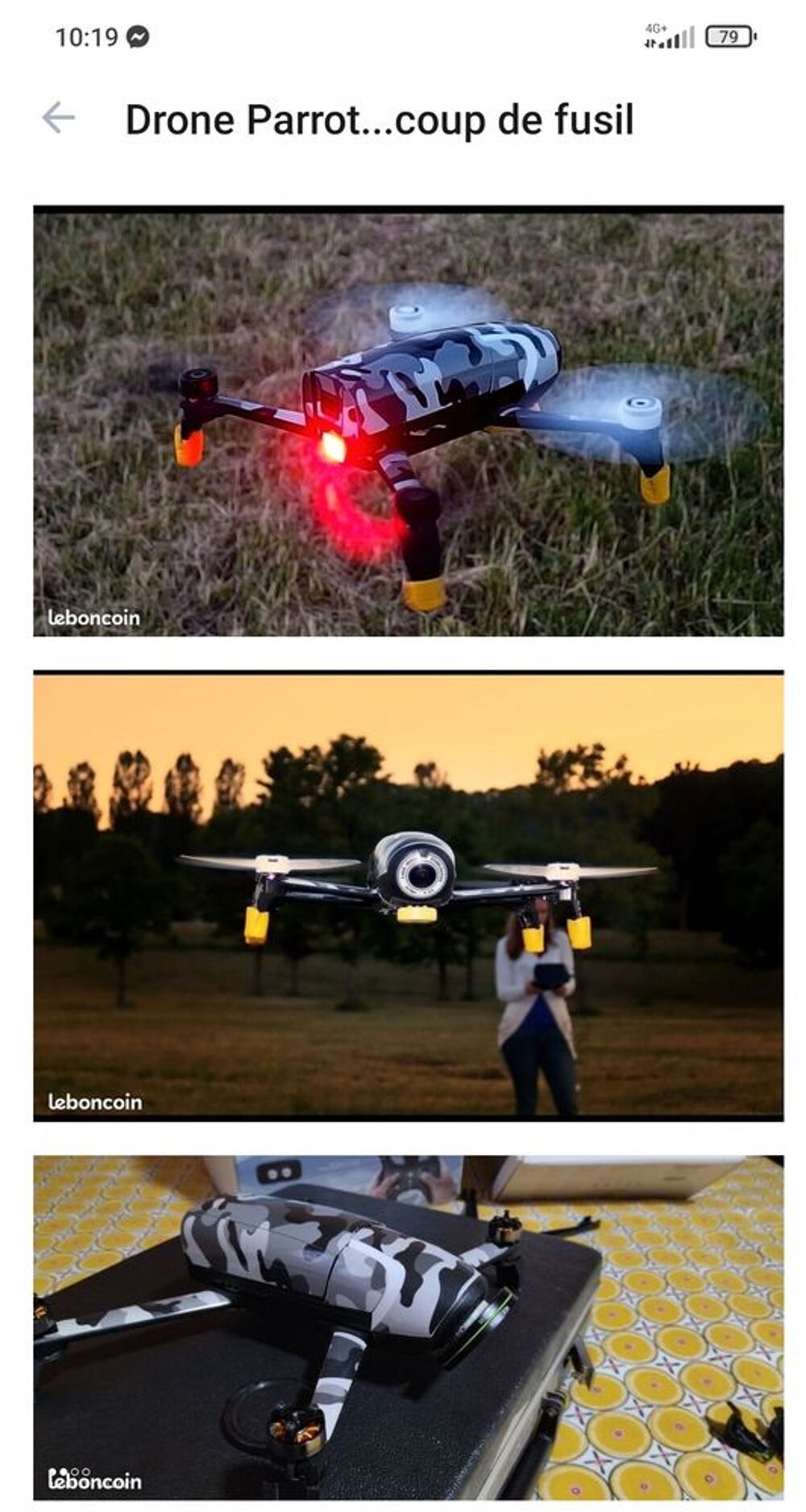 Drone Bebop2 Parrot Jeux / jouets