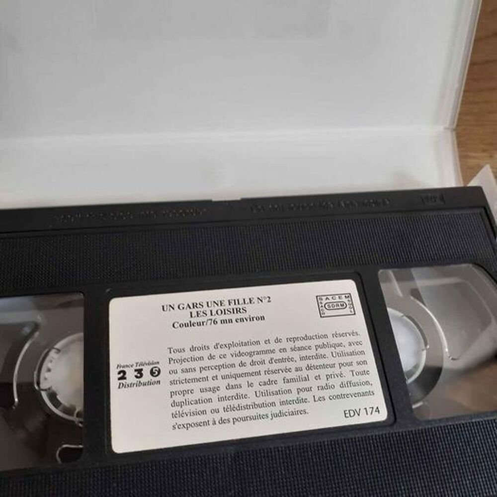 VHS un gars une fille les loisirs DVD et blu-ray
