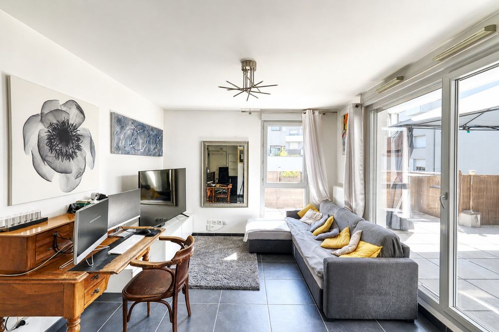 Vente Appartement T3 de 65 m² avec terrasse exceptionnelle de 63 m²   Lyon 7