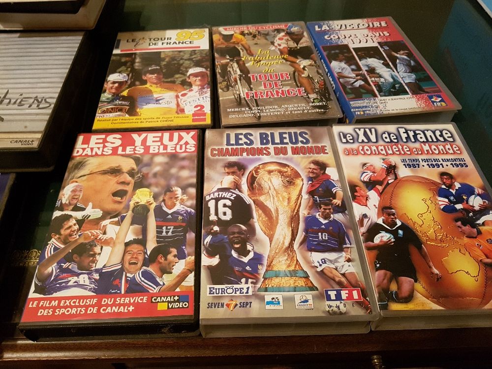 Cassettes sur le sport DVD et blu-ray