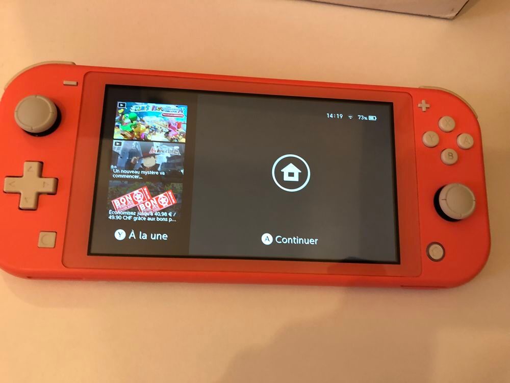 Nintendo switch lite corail Jeux / jouets