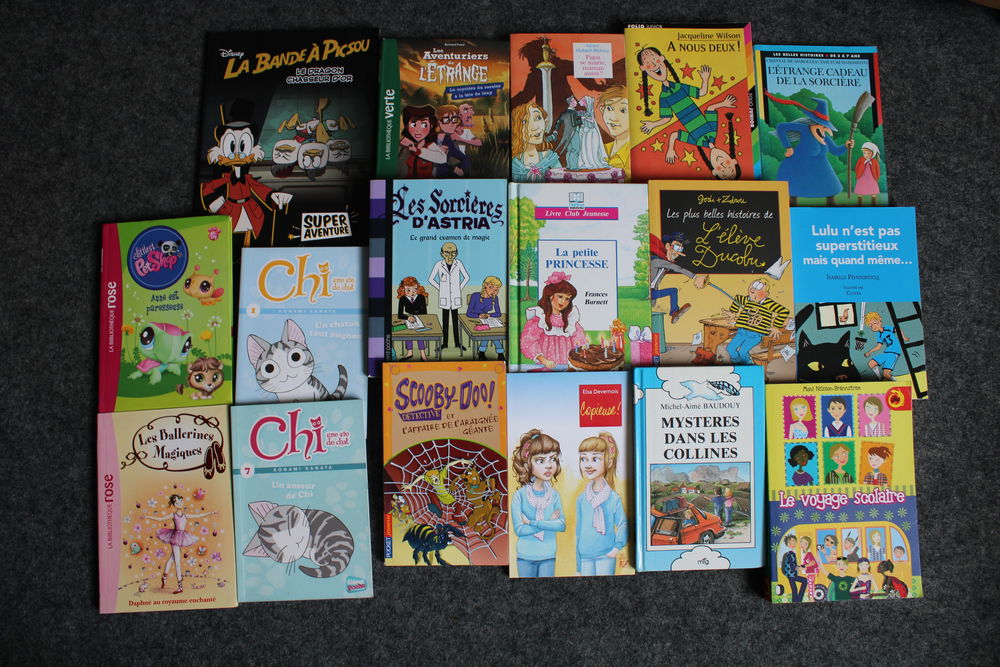 Livre pour enfant et adolescent 
Livres et BD