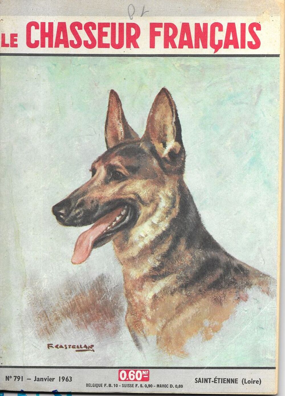  Janvier 1963, Mensuel Livres et BD