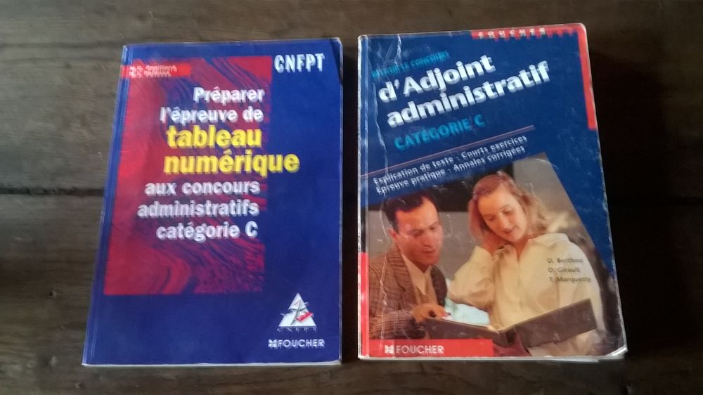 MANUELS PREPARATION CONCOURS ADJOINT ADMINISTRATIF CAT C Livres et BD