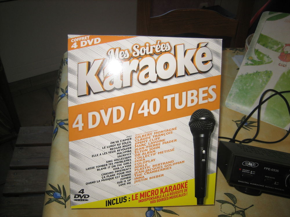 coffret 4 dvd et mixer Audio et hifi