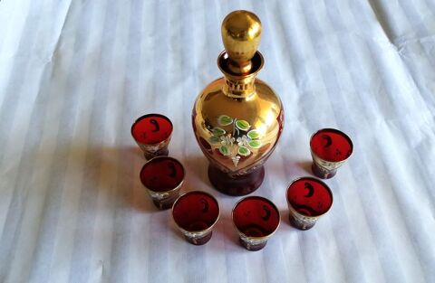 service à liqueur Murano Brignais (69)