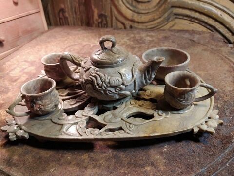 Service  Th en Statite Thire Dcor Dragon Chine Asie 120 Loches (37)