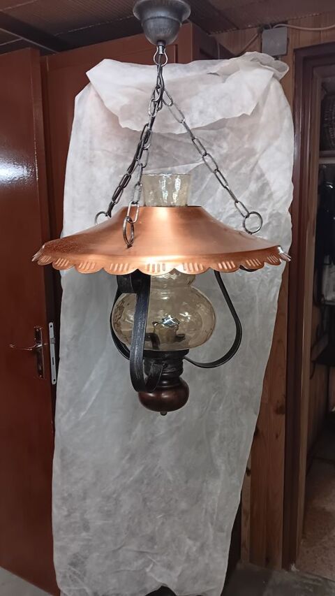 Lustre cuivre 60 Belverne (70)