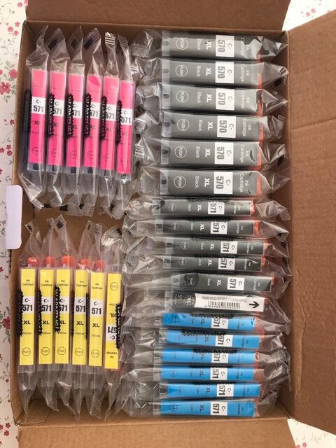 CARTOUCHES  D'ENCRE  CANON  PIXMA  5750? 6800? TS500? TS6050 18 Teyran (34)