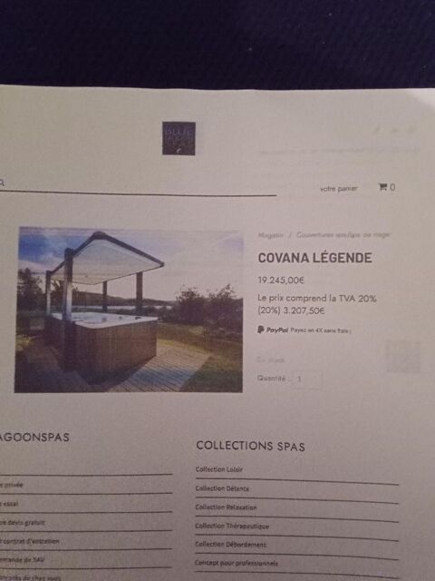 Un Super Spa a la nage  566 x 226 x 130 cm valeur 46000€ 18000 Saran (45)
