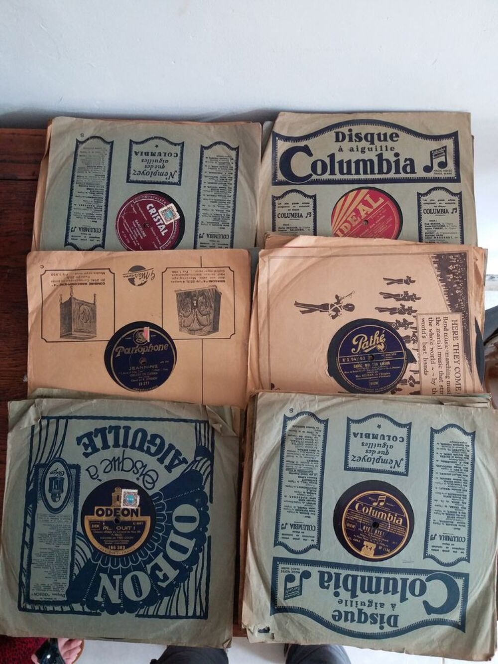 disques vinyle ann&eacute;e 1920 CD et vinyles